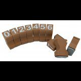 Sada čísel 0-9 - 3 cm