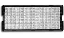 Trodat Typomatic - sada znakov 6003